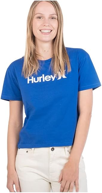 Hurley Women's W Oceancare O&o Ss Tee T-Shirt
