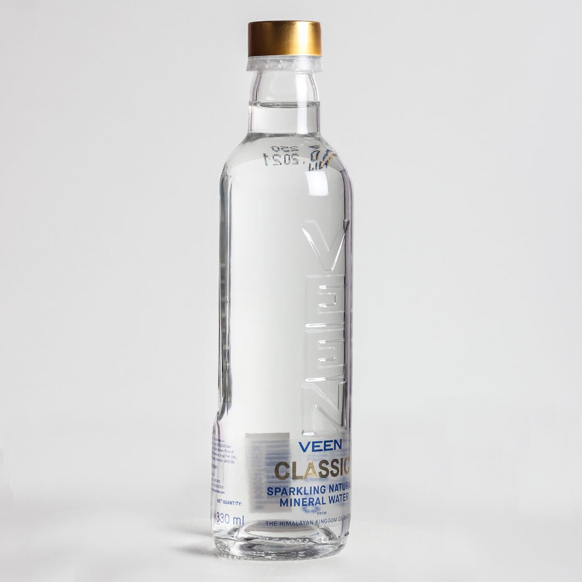urban platter Veen Natural Mineral Sparkling Water from the Himalayas, 330 ml (Bottled from a pristine spring in Bhutan | Premium Glass Bottle | Pure and Pristine Himalayan Water) (B09PL5XFGZ) Amazon Price History, Amazon Price Tracker