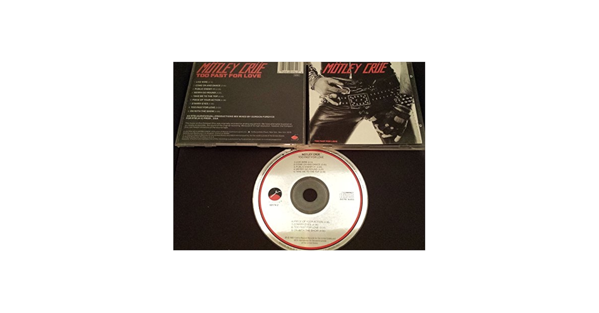 (CD)Too Fast for Love／Motley Crue Mötley Crüe – Too Fast For Love – Vinyl (LP, Album), 1982