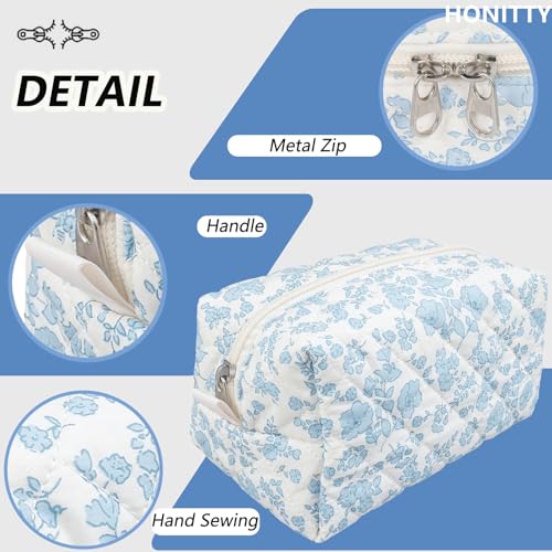 Quilted-Makeup-BagSmall-Travel-Floral-Cosmetic-Bag-Cute-PouchCotton-Makeup-Brushes-Storage-Bag-for-Women