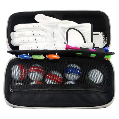 Organizador de guantes de golf para evitar pérdidas de tees y marcas