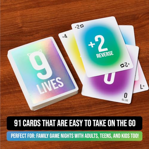 Image of Exploding Kittens 9 Lives Card Game Tin, 2-6 Players, Age 7+ Quick Play