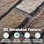 Commomy 3D Peel and Stick Brick,Ultralight Thin PVC Faux Brick Wall Panels,10 Pcs 15.74"x11.8" Fake Brick Tiles for Quick Intall Interior Kitchen,Bedroom,Living Room,RV,Not Real Brick,Not Heavy Tiles