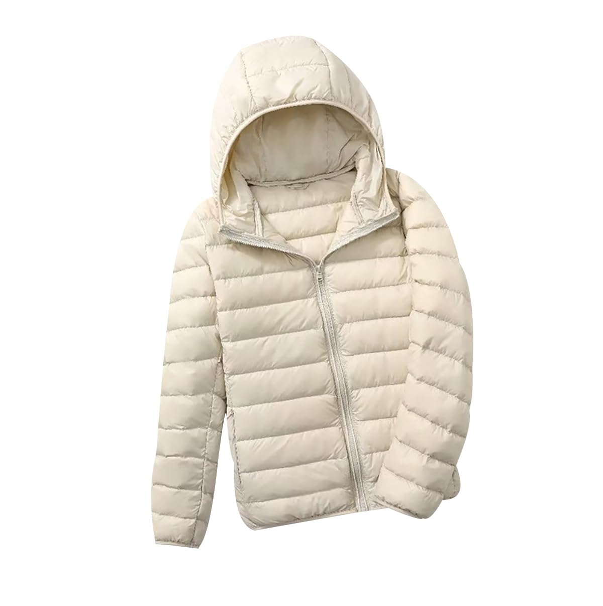 Doudoune Legere Femme Hiver Veste Doudoune À Capuche Ultra Légère Femme Veste Matelassée Puffer Jacket Femme Grande Taille Blouson Matelassé Doudoune Duvet Fine Chaude Ultralight Oversize Femme Legere