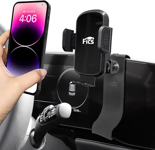 Miniatura 2 de FICS Soporte de teléfono de coche para KIA NIRO (SG2) 2023, 2024, 2025, 2026  Montaje a medida para integración de pantalla sin costuras, accesorios