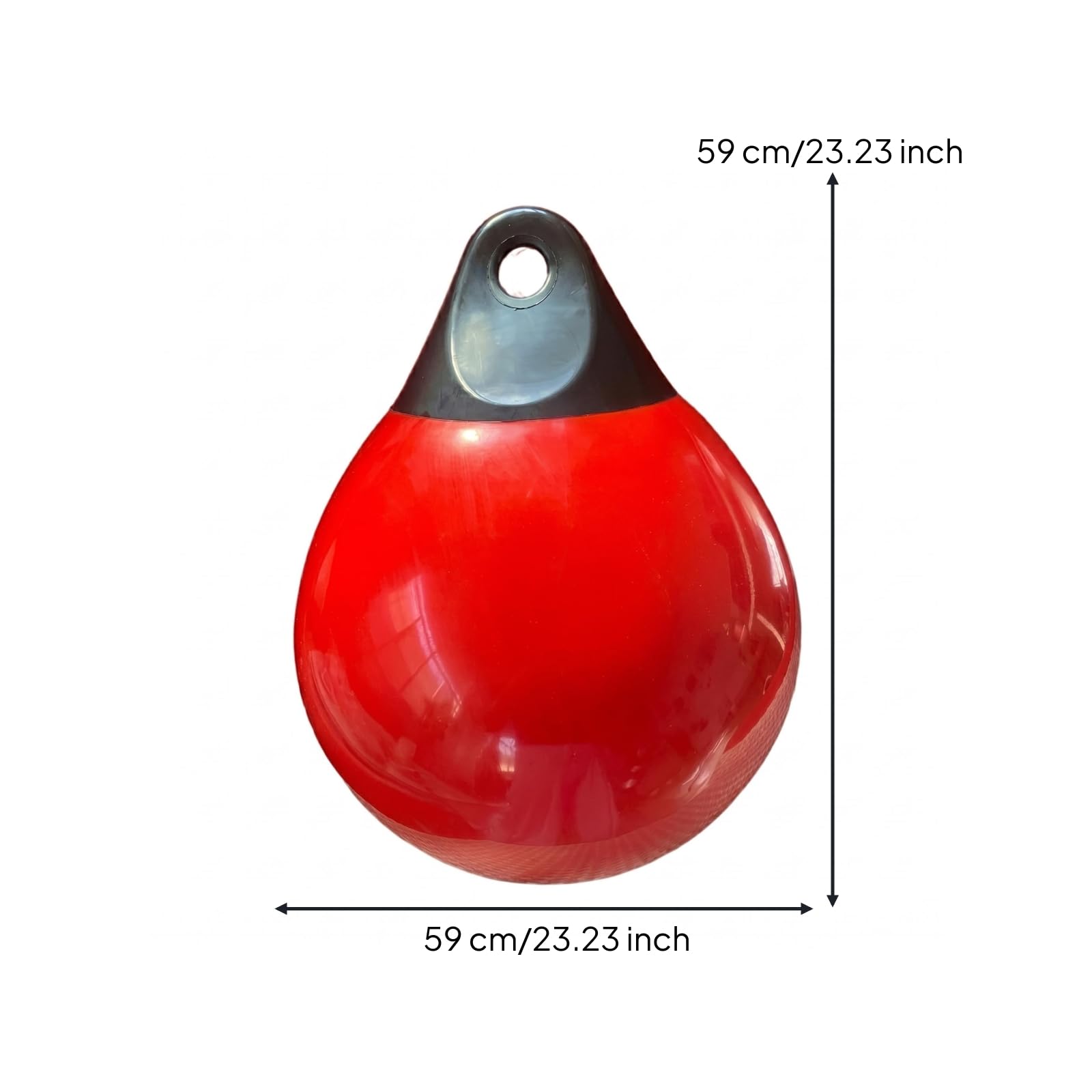 Sacco da Pugilato Gonfiabile Riempita D'acqua Sacco Gonfiabile Rinforzo Superiore Palla Sospesa per Palestra, color to 5, A3 D47CM L59CM