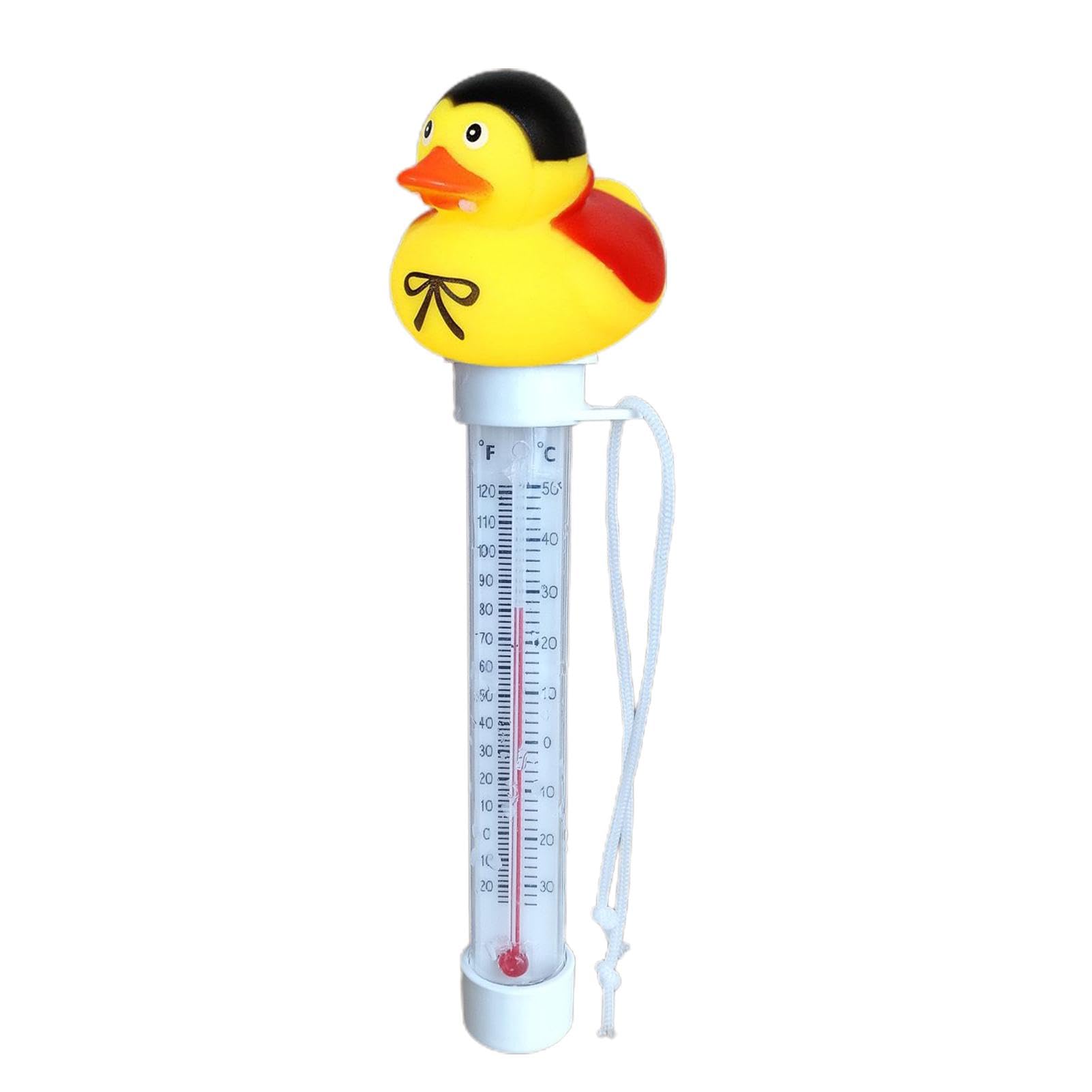 Floating Pool Thermometers,Floating Thermometers for Duck Pools - Cute Duck Design Thermometers for Water Temperature,Ice Bath Thermometers, Floating Thermometers