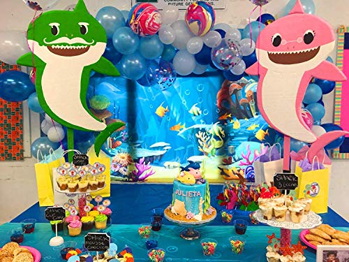 7X5Ft Underwater World Backdrop Cartoon Colorful Sea Photography Backdrop Fantasy Underwater World Kids Theme Party Background For Cake Table Decoration Xcvv022 #TOP2