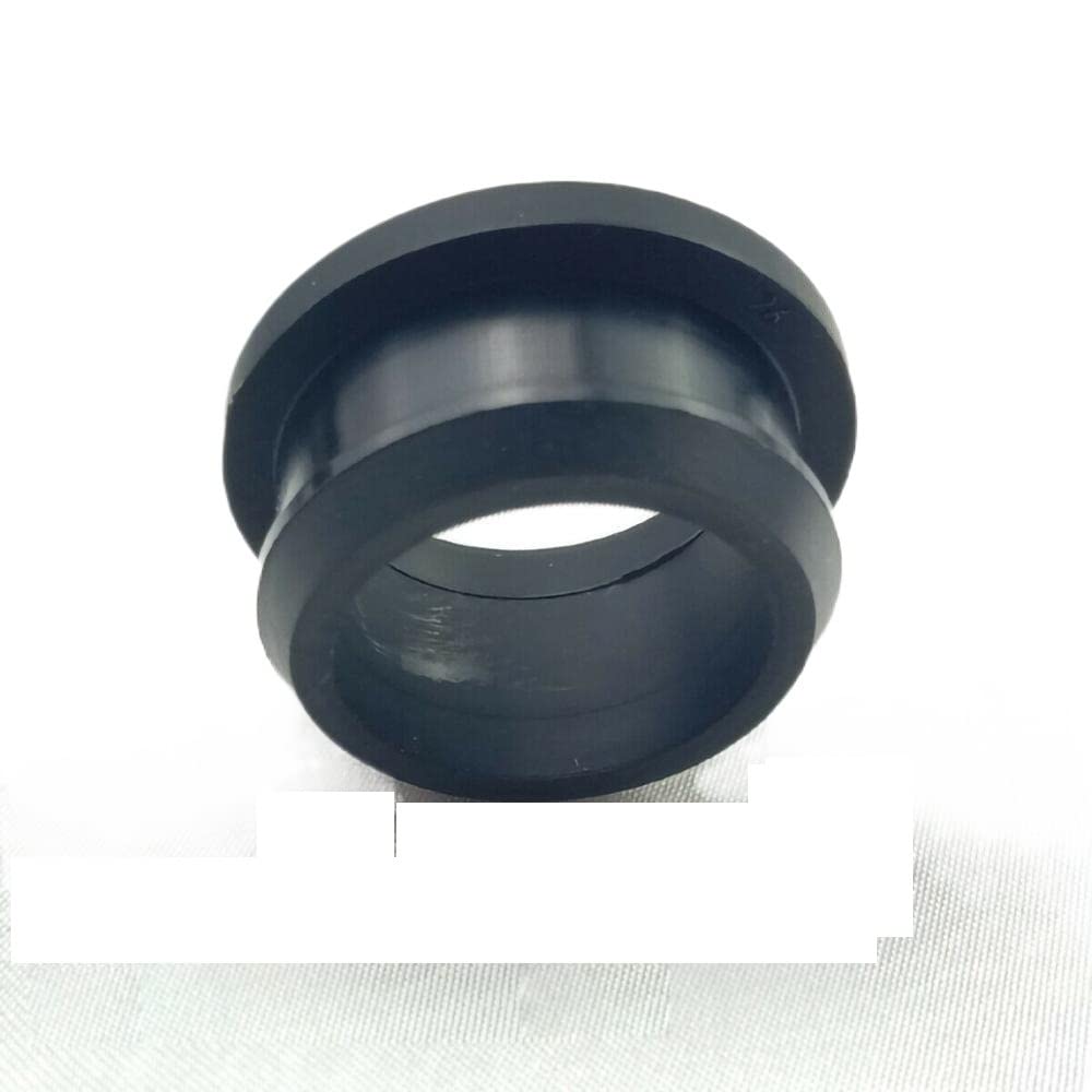 Gummistopfen, Silikonkautschuk Snap-On Tülle Loch Stecker Schwarz 4, 5-50