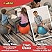 WALIKI Chair Ball with Feet for Kids | Alternative Classroom Seating | Balance Ball | (18