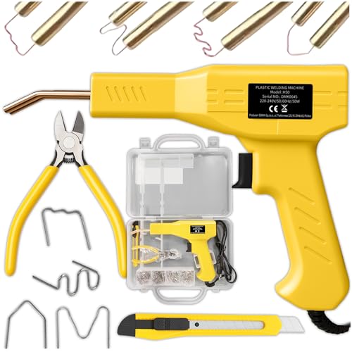 KRUMAD Kunststoff Schweißgerät 50W – Profi Plastik Reparatur...