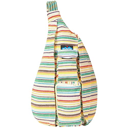 Kavu Interwoven Rope Bag Sling Crossbody Backpack - Prism Stripe #TOP4