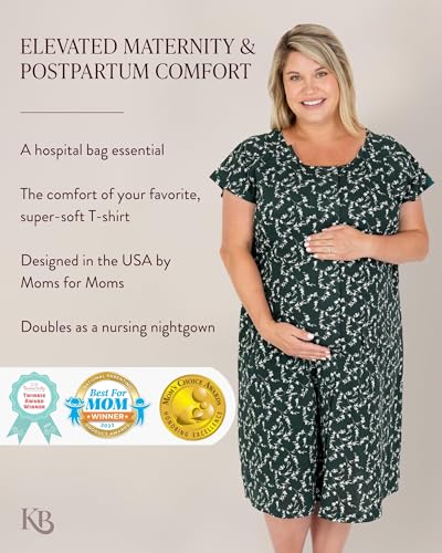Image of Kindred Bravely Universal Labor and Delivery Gown for Birthing and Nursing