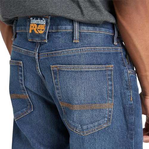 Timberland PRO Men's Ballast Straight Fit Flex 5 Pocket Jeans4