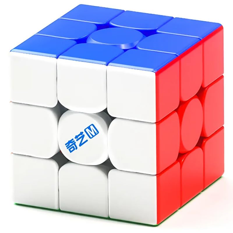 Image of HAWKISTER Qiyi M Pro 3X3 Magnetic (Maglev) Speed Cube, Qy 3X3X3 Professional Stickerless Magic Cube Puzzle, 2024 Edition, For Kid
