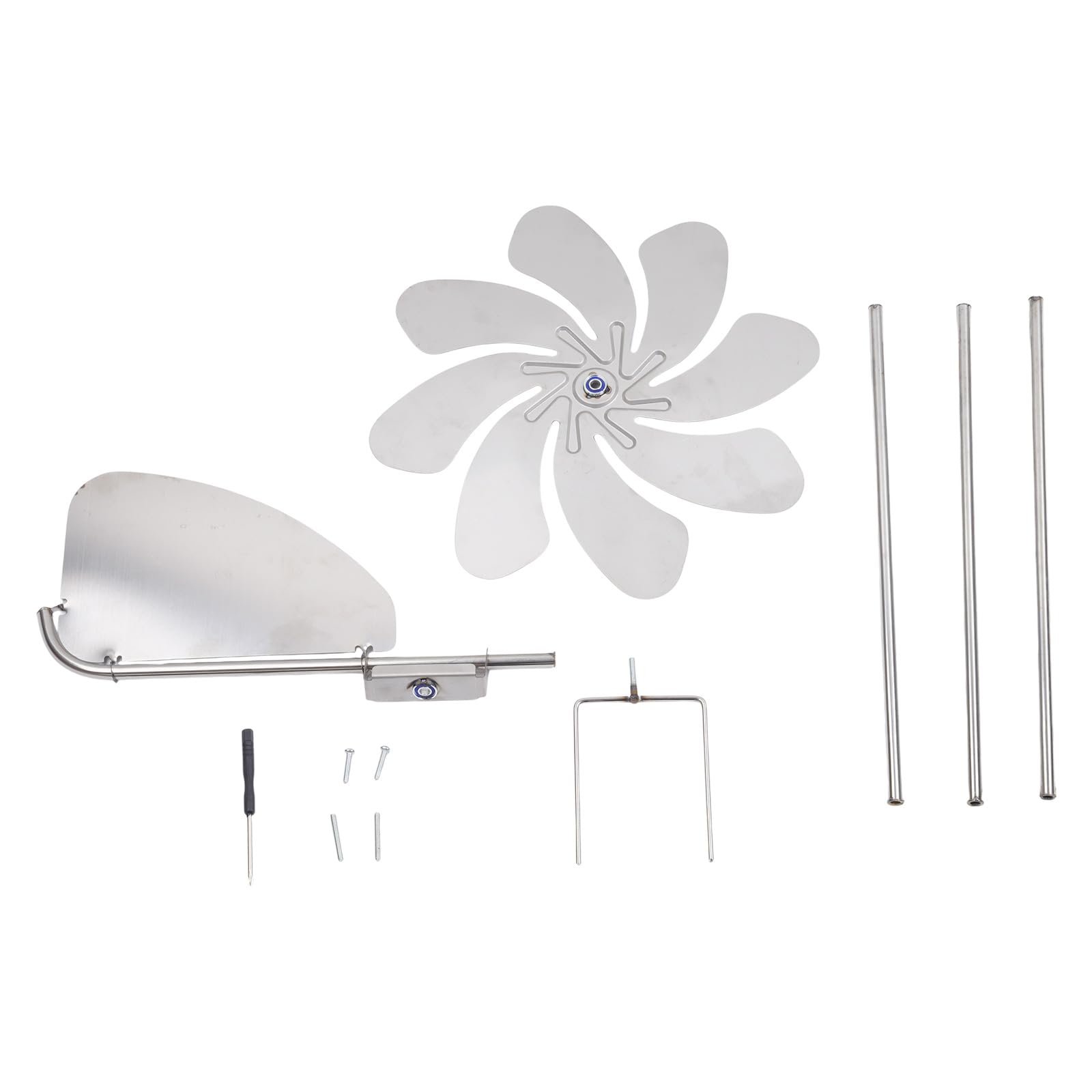 Molino de viento giratorio de metal mágico único y estético, campanillas de viento, atrapavientos para el hogar, jardín, decoración al aire libre, molino de viento retro