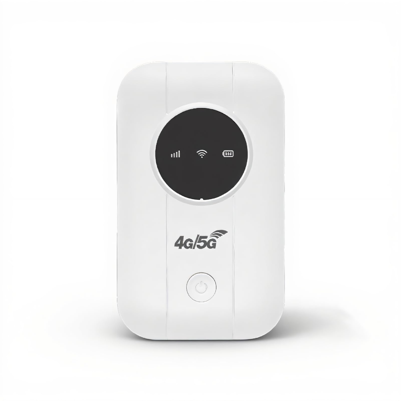 Punto de Acceso WiFi 4G, Módem USB Portátil, Punto de Acceso Móvil de 300Mbps Conecta hasta 10 Dispositivos, Enrutador de 3200 MAh con Ranura para Tarjetas SIM para Viajes,