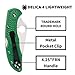 Spyderco Delica 4 Lightweight Signature Knife with 2.90