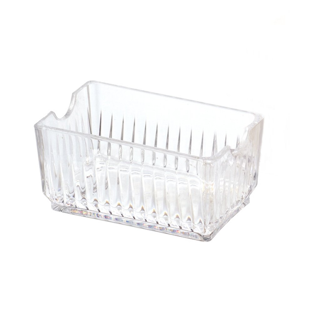 GHRMB Clear Plastic Sugar packet holder Kitchen Storage Organizer for Coffee Condiment Packet,Sweetener,Sugar,Sweeteners,Tea Bags,Creamers,Salt,Dry Milk,cards,spices,Tissue,Sachets