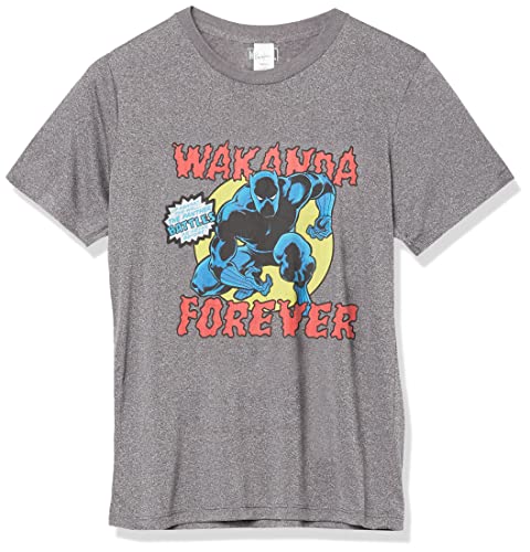 T-shirt Marvel Black Panther vêtement haut garçon manches courtes été coton