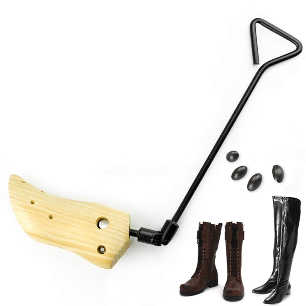 Barella per Scarpe in Pino Naturale, Tendiscarpe per Donna, espansore in Legno per Piedi Larghi (A 35)
