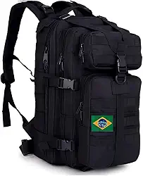 Mochila Militar Tática 40L Impermeável Alta Capacidade Compartimentos Multifuncionais Ideal para Camping Hiking Aventura Resistência Durabilidade Design Ergonômico Versátil Com Alças Ajustáveis