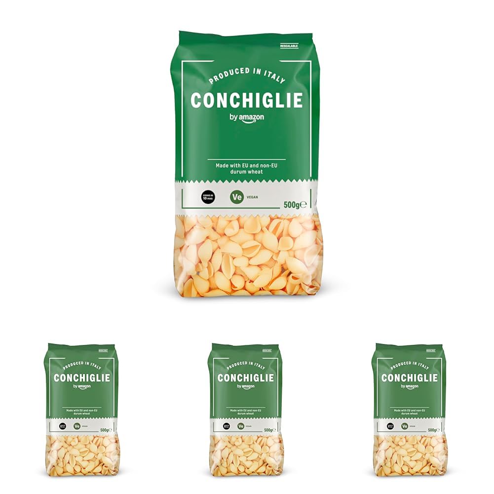 by Amazon Conchiglie, 500g (Packung mit 4)
