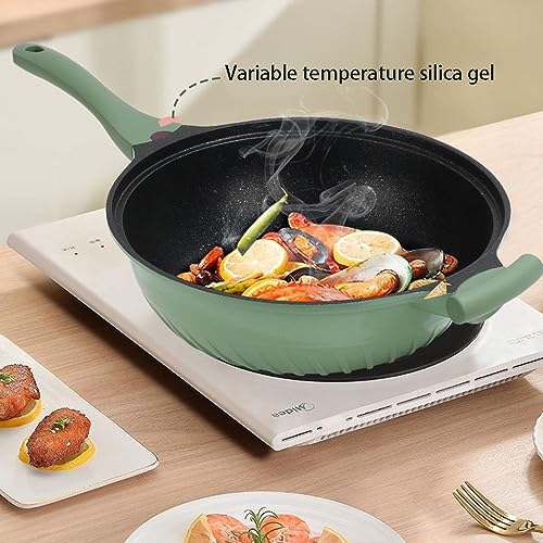 Wok con revestimiento antiadherente granito negro 32 cm miniatura 4