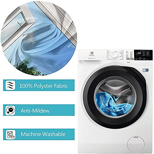 Rideau de douche 180x200 polyester anti moisissure salle de bain