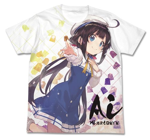 りゅうおうのおしごと！フルグラフィックTシャツ 雛鶴あいXL TVアニメ りゅうおうのおしごと！メイド フルカラーTシャツ【3次