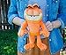 Garfield With Suction Cups 12-Inch Collector Plush Toy, Large Soft Stuffed Animal