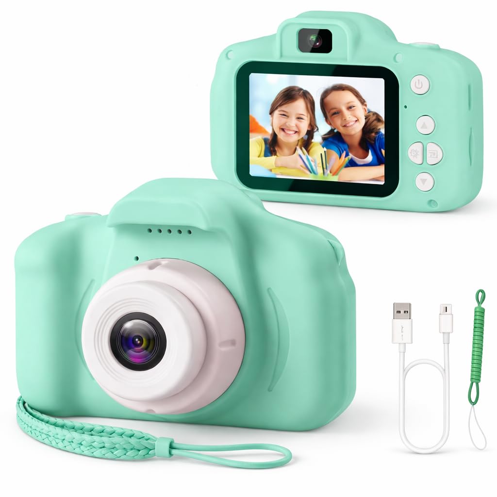 Mini HD Digital Camera for Kids – Photo & Video Camera Toy with 2-Inch Screen | Rechargeable, Classy Colours, Best Birthday Gift | Kids Camera for Boys & Girls-picture-44