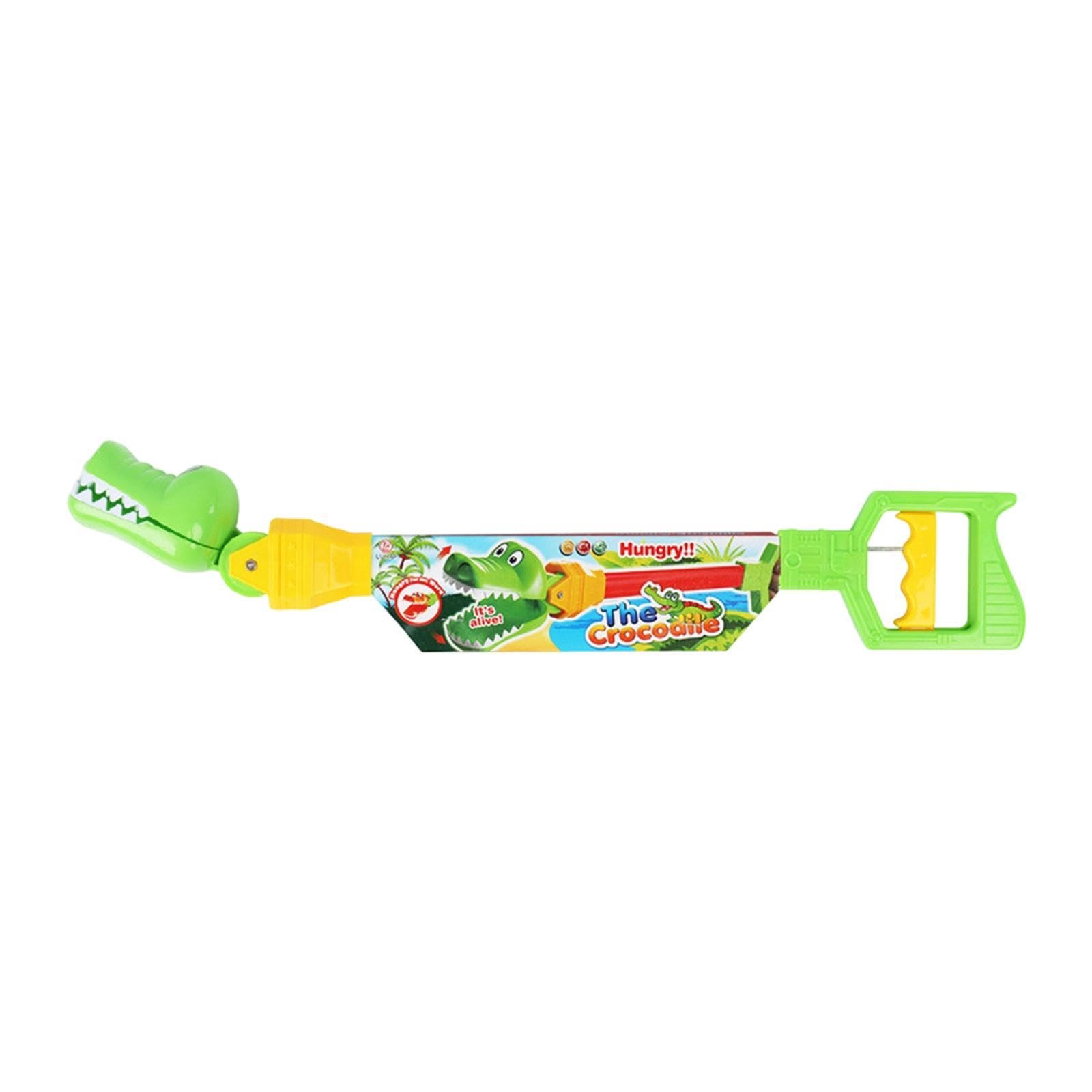 Fiocias Gripper, Powerful Robotic Grasping Tool, Intelligent Waste Collection Toy for Children, Green Crocodile