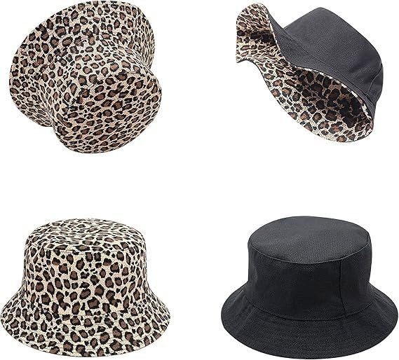 Image of Dujunex American Flag Stars Bucket Hat Summer Travel Beach Sun Hats Outdoor Cap for Women Man