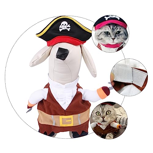 Disfraz para perro y gato Pirate talla XL Toddmomy