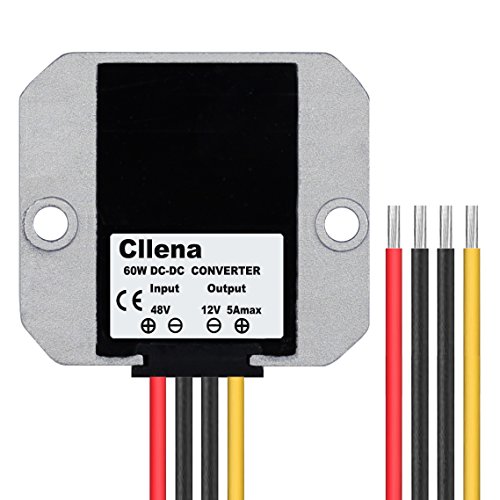 Image of 24V 36V 48V Step Down to 12V 5A 60W Converter Buck Transformer DC Regulator Power Supply