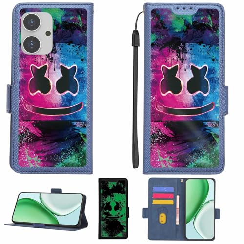 Aroepurt Case Compatible for NUU Mobile N10 Phone Case Flip Cover [with Tempered Glass Screen Protector][RFID Blocking][Luminous Effect] LPT-BQ