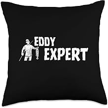 Fisherman Gift Eddy Fishing Expert Throw Pillow