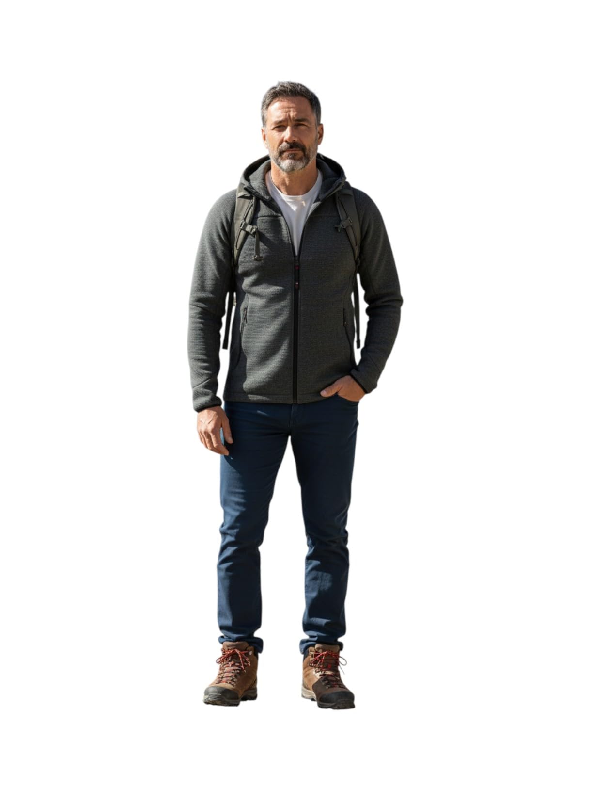 Montura Essence Wool Jacket Man Obsidian - Talla XL - Chaqueta Man Everyday