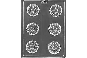 Grandmama Daisy Flower Cookie Chocolate Candy Soap Mold
