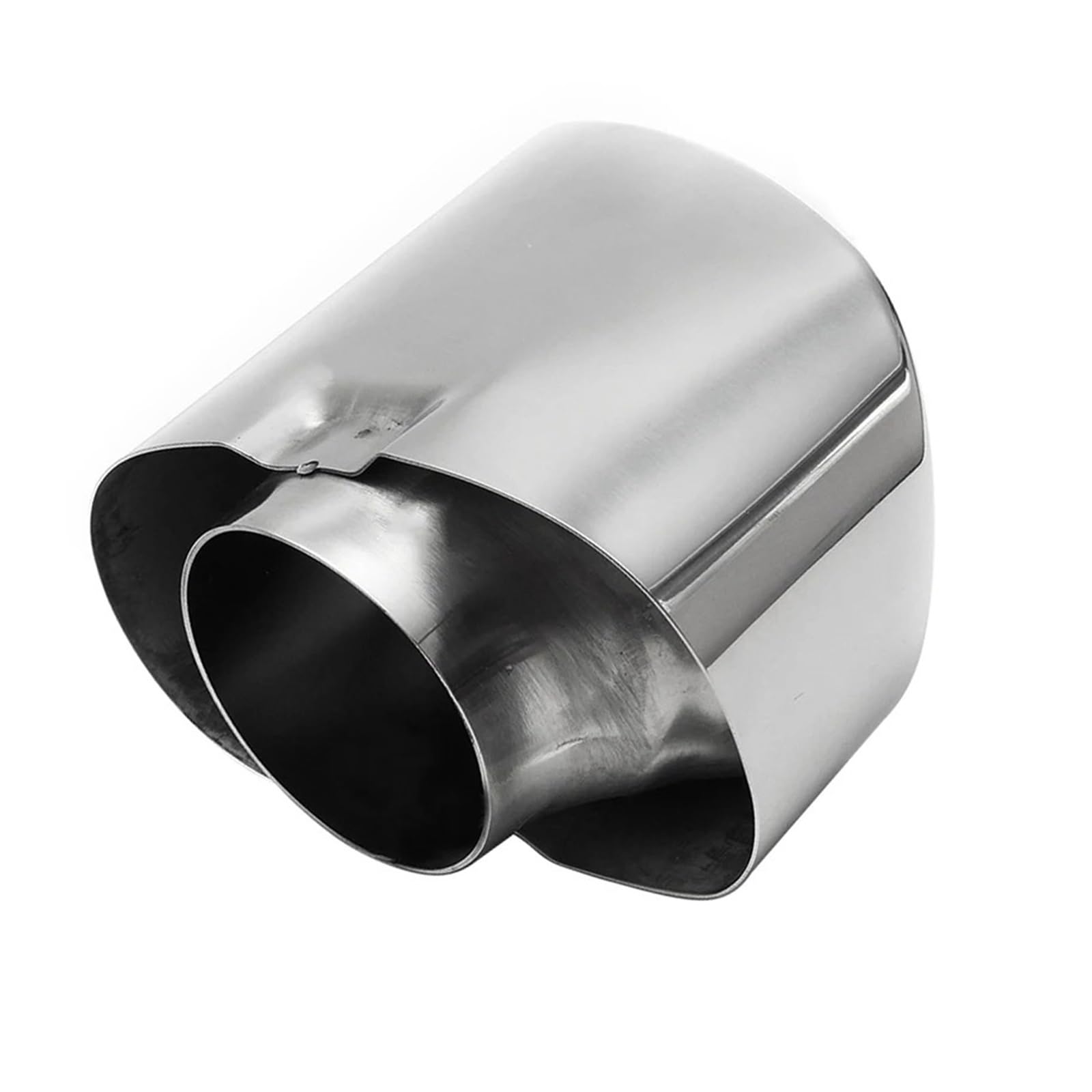 Tubo Scarico Auto Per BMW Per X5 E70 2000 2001 2002 2003 2004 2005 2006 2007-2016 2 Pezzi Terminale Di Scarico Doppio In Acciaio Inossidabile Cromato