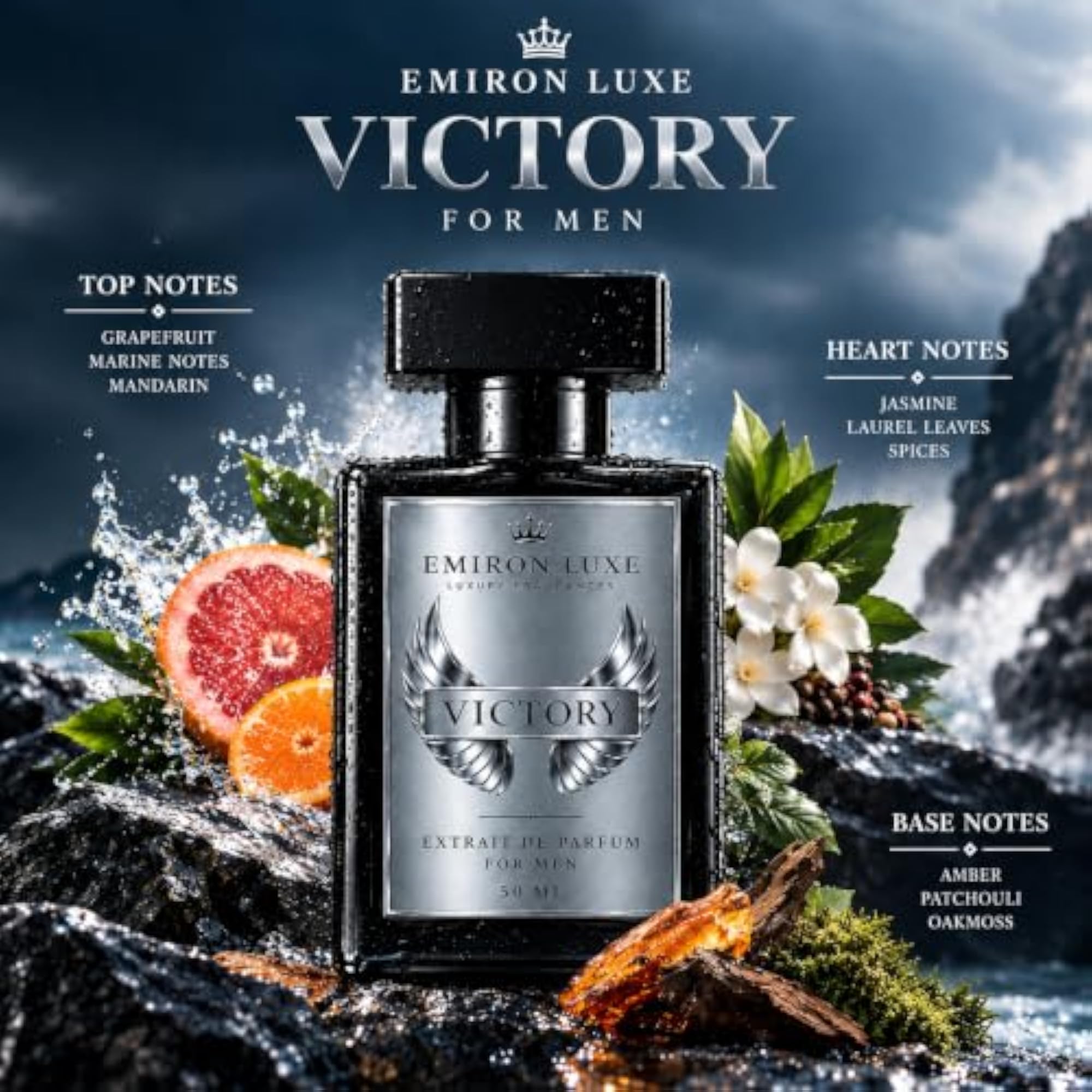 Victory Extrait de Parfum for Men, Luxury