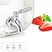 Glass Drink Dispenser, by Kook, with Fruit & Ice Infuser and Stainless Steel Spigot, Aluminum Lid, 2 Gallon