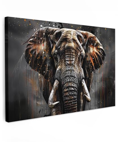 MuchoWow© Leinwandbild Groß 120x80 cm XXL Dekoration Wohnzimmer Bilder...