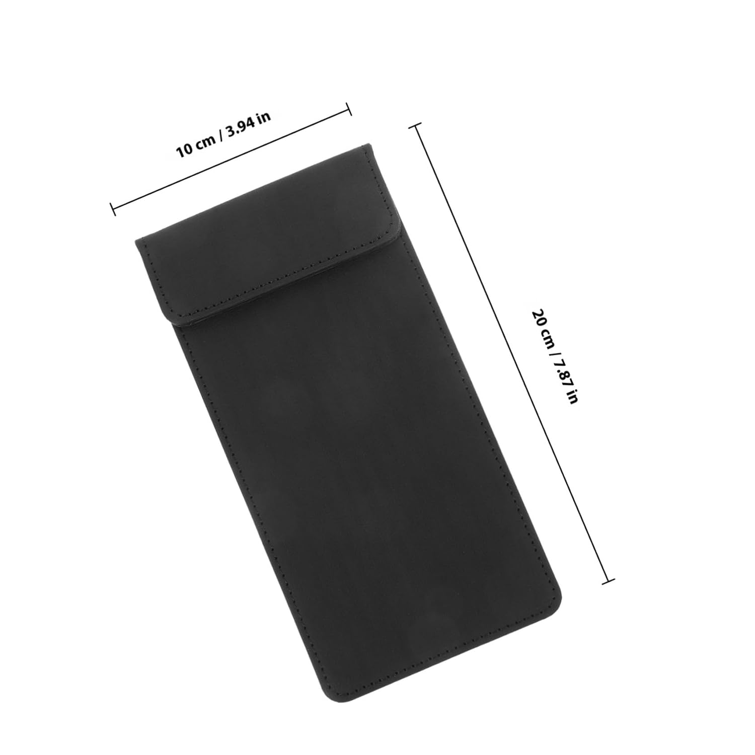 Server Note Pad Guest Check Holder for Restaurants Compact Black Cloth Texture Menu Holder for Waitstaff and Hospitality Staff Cash Register Folder for Order Taking and Ticket