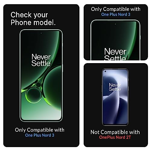 Image of FIRST MART Tempered Glass Screen Protector Compatible With OnePlus Nord 3 5G (6.7 Inches) With Back Nano Membrane, Edge To Edge Coverage With Easy Cleaning Kit | Black