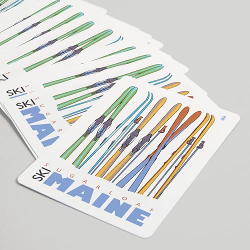 Baraja de Póker Sugarloaf Maine de 52 cartas miniatura 5
