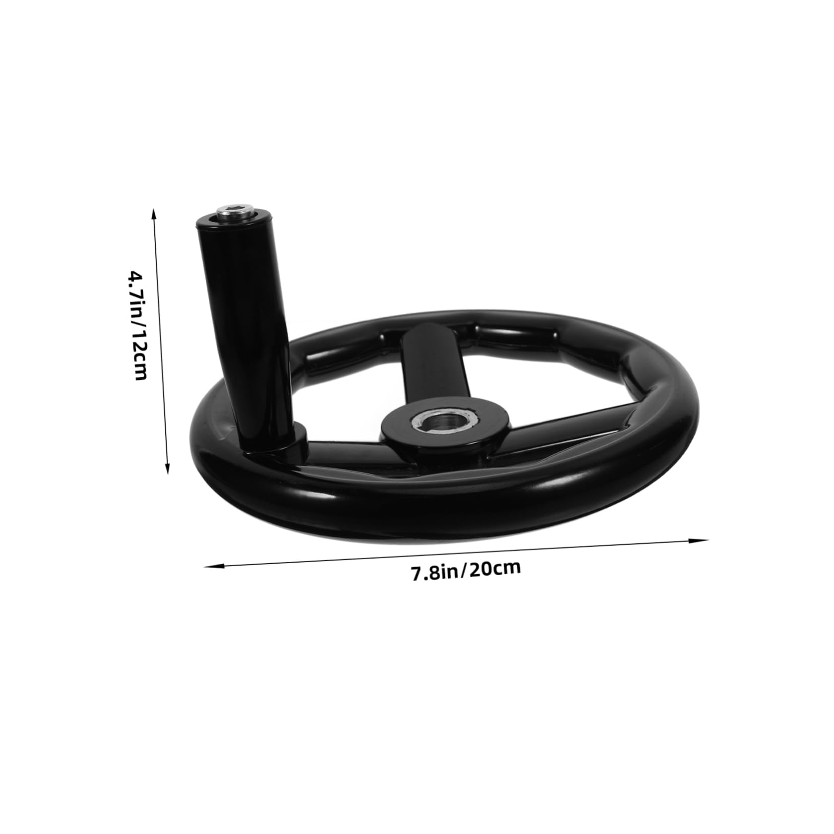 KICHOUSE Woodworking Hand Wheel Disassemble Wheel Three Spoke Hand Crank for Milling Machine