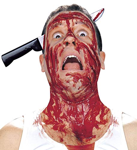 W WIDMANN MILANO Party Fashion, Schädelmesser, einzigartiges Design, einfach zu bedienen, vielseitig für Halloween, sicher für Erwachsene, hervorragendes Preis-Leistungs-Verhältnis