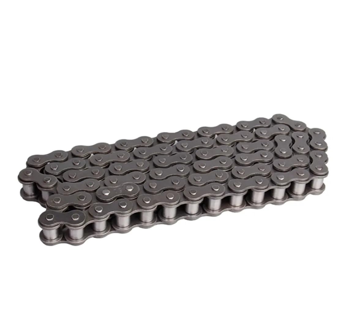 1 Stück 04c-1 Kohlenstoffstahl-Rollenkette/Kettenverbinder, Kettenteilung 6,35, Halb-/Vollschnalle, Industriekette/Verbindungsschnalle DOLUNTO (Farbe : Roller Chain 0.5M)